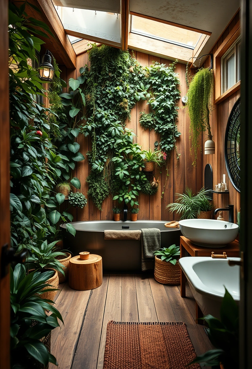 Rustic farmhouse bathroom ideas 11