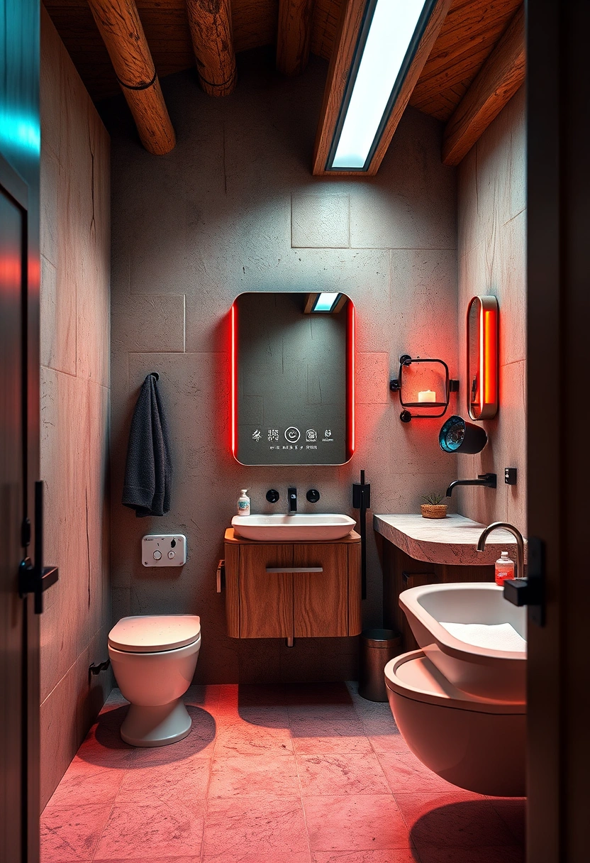 Rustic farmhouse bathroom ideas 12