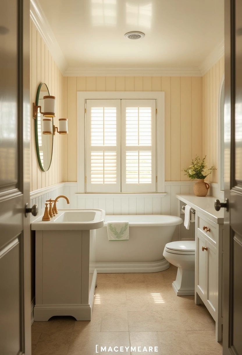 Rustic farmhouse bathroom ideas 15