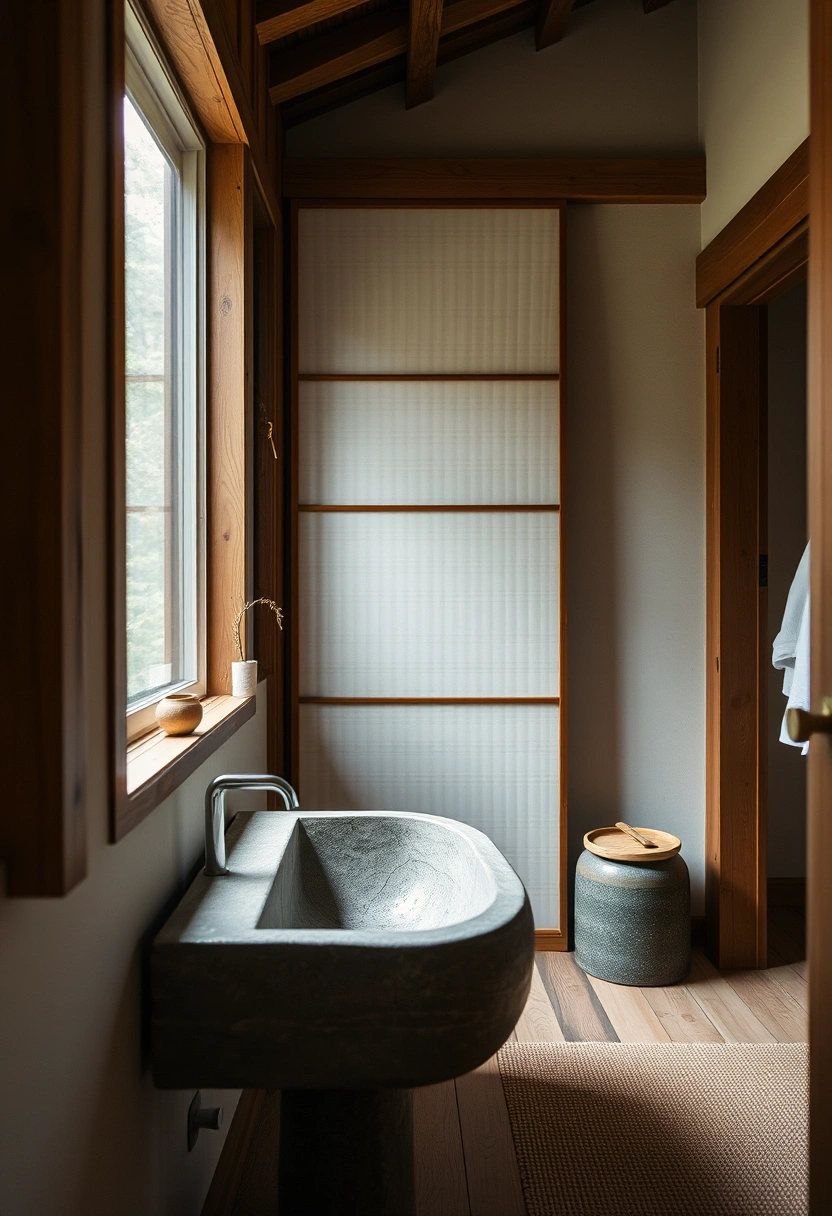 Rustic farmhouse bathroom ideas 17
