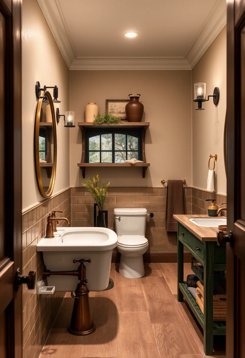 Rustic farmhouse bathroom ideas 2