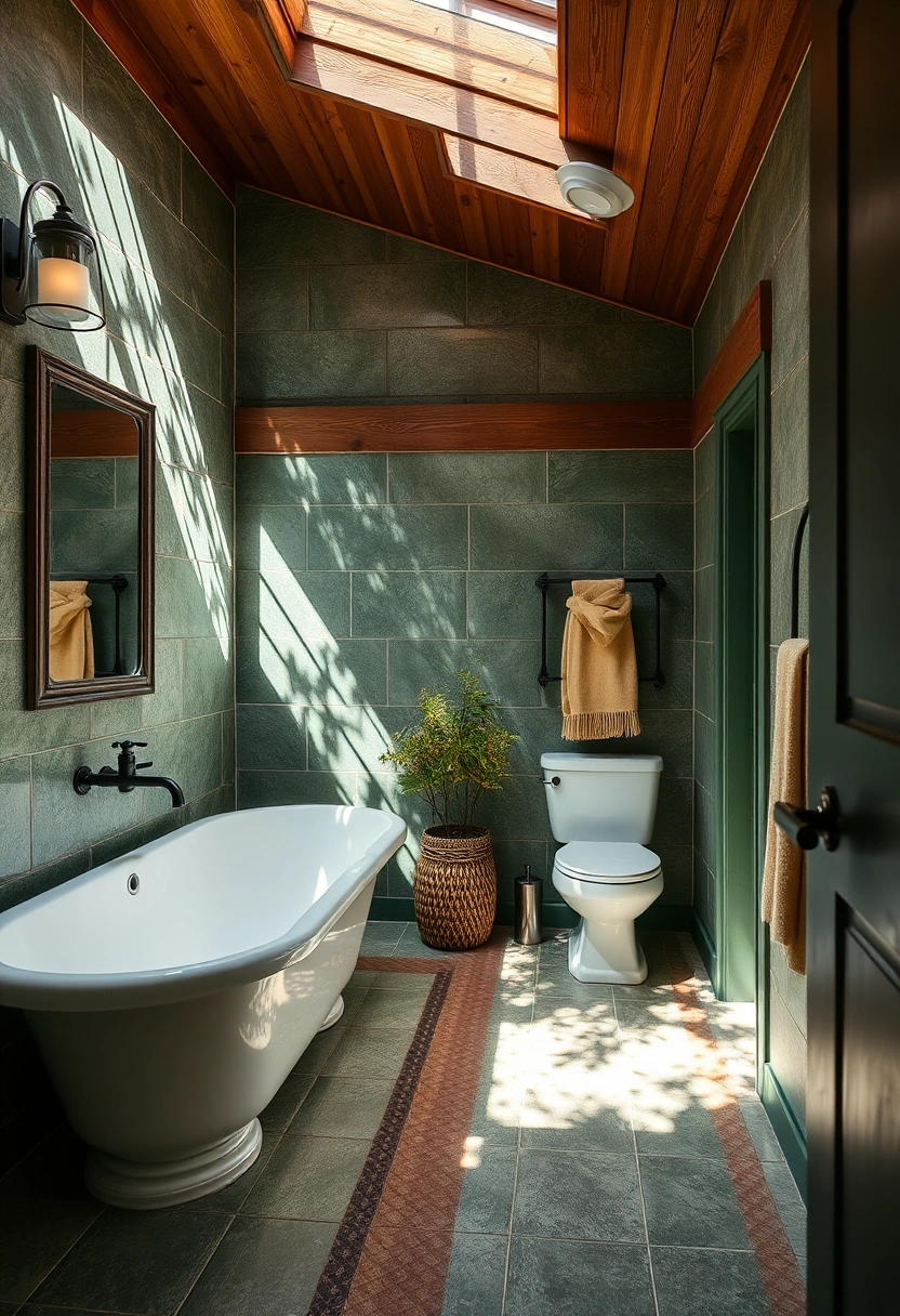 Rustic farmhouse bathroom ideas 3