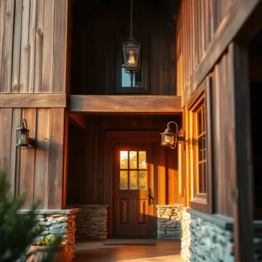 Rustic farmhouse exterior ideas 1