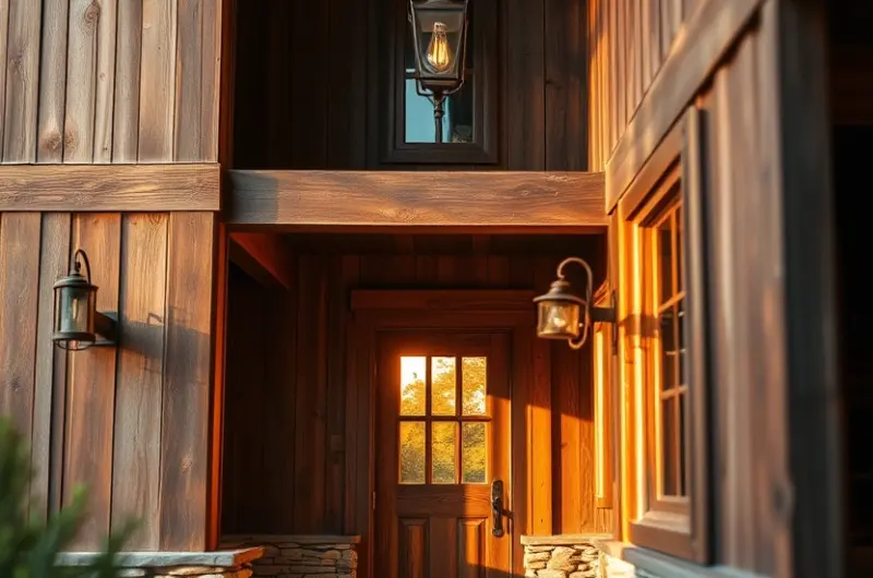 Rustic farmhouse exterior ideas 1