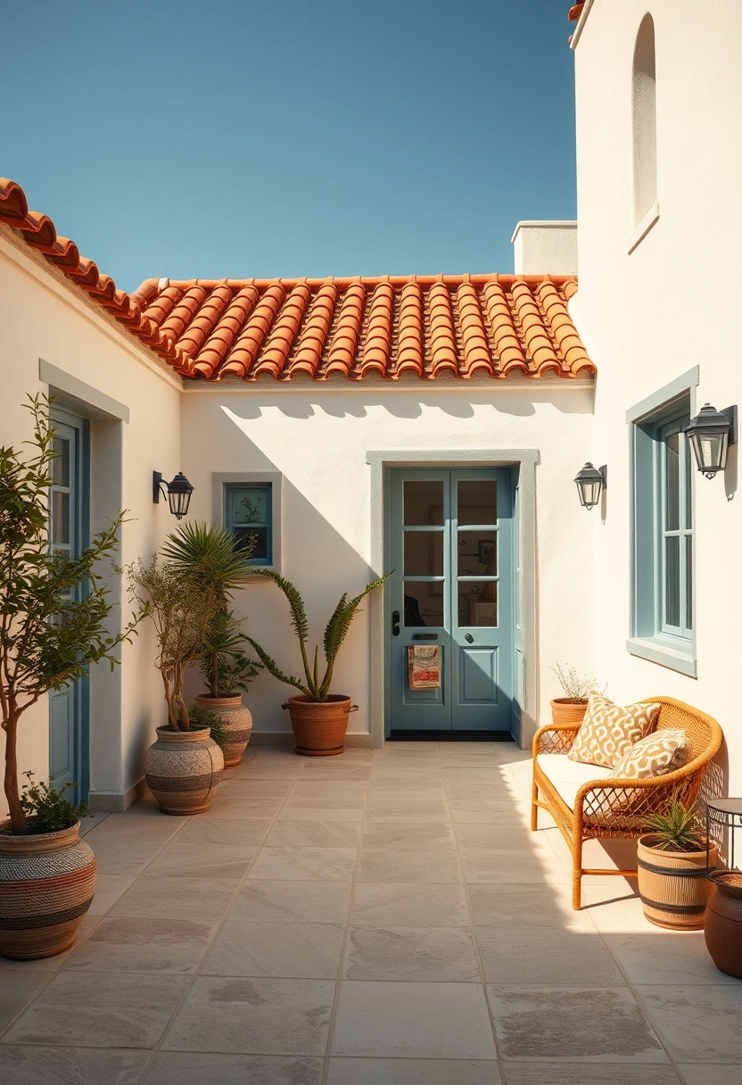 Rustic farmhouse exterior ideas 6