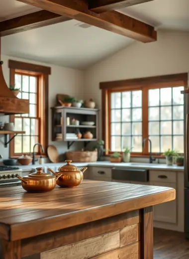 Rustic farmhouse kitchen ideas 1