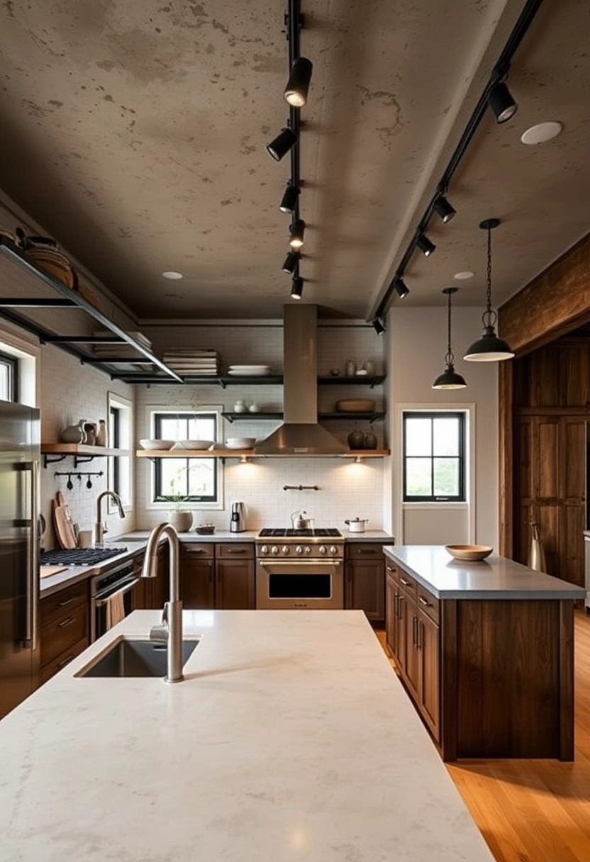Rustic farmhouse kitchen ideas 11