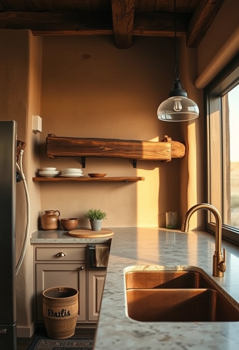 Rustic farmhouse kitchen ideas 15