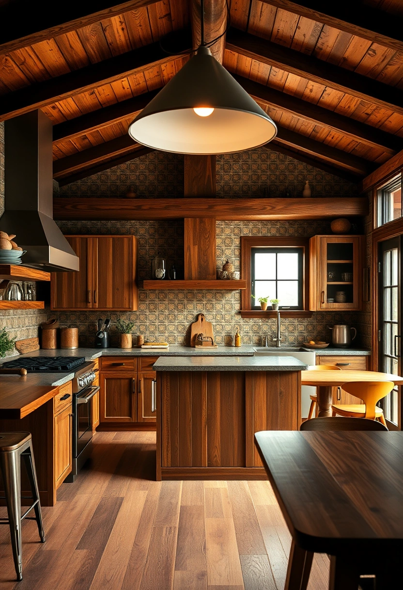 Rustic farmhouse kitchen ideas 16