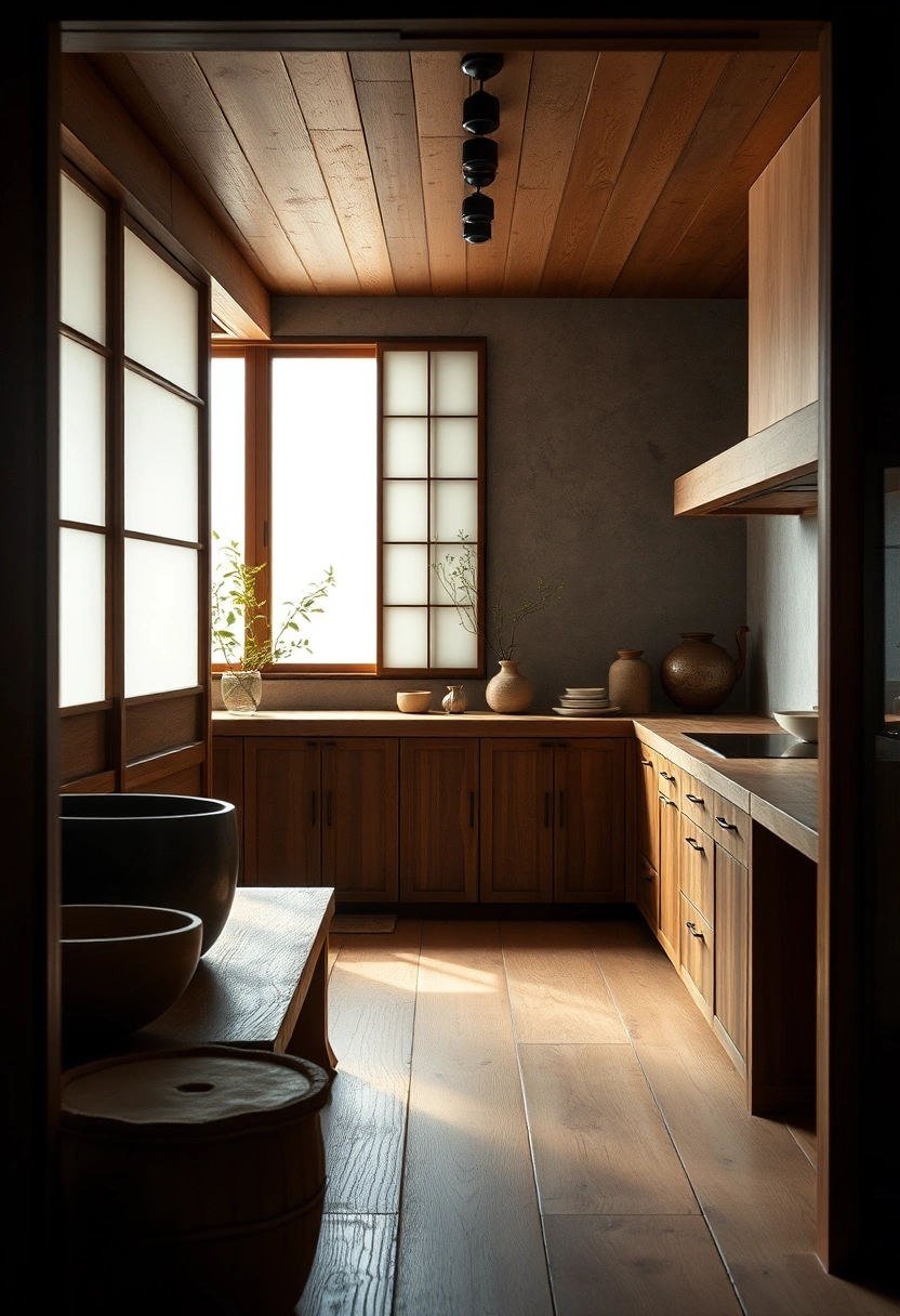 Rustic farmhouse kitchen ideas 17