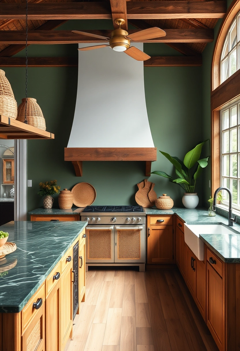Rustic farmhouse kitchen ideas 19