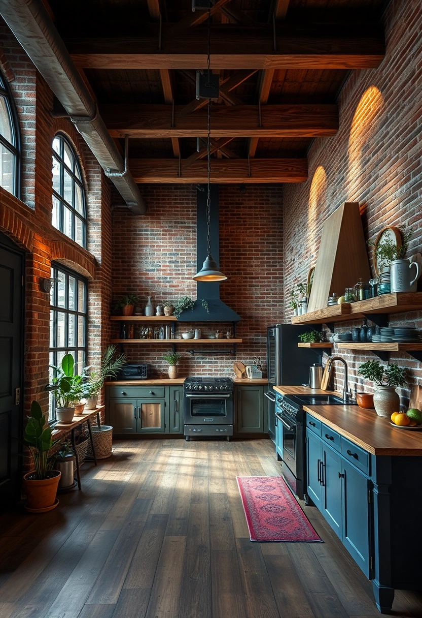 Rustic farmhouse kitchen ideas 3