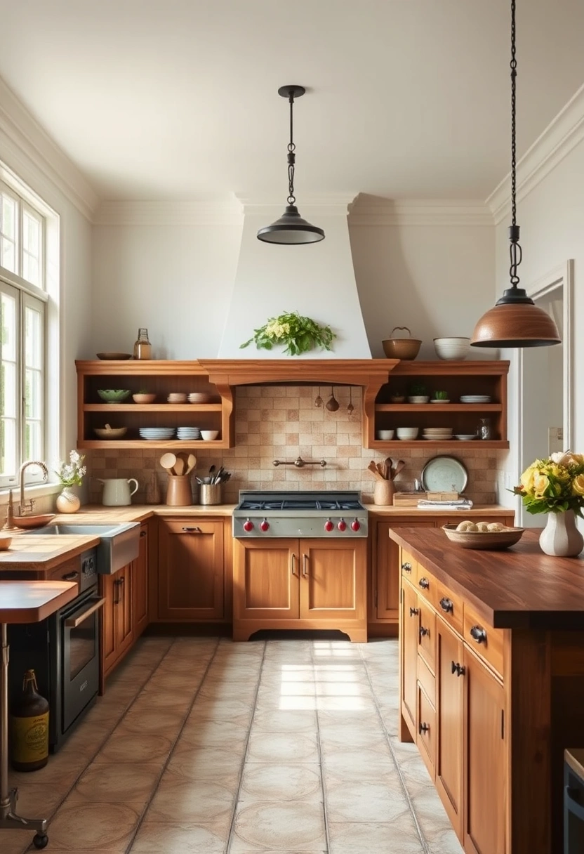 Rustic farmhouse kitchen ideas 4