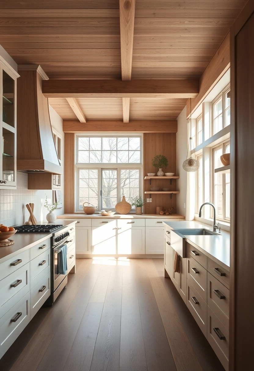 Rustic farmhouse kitchen ideas 7