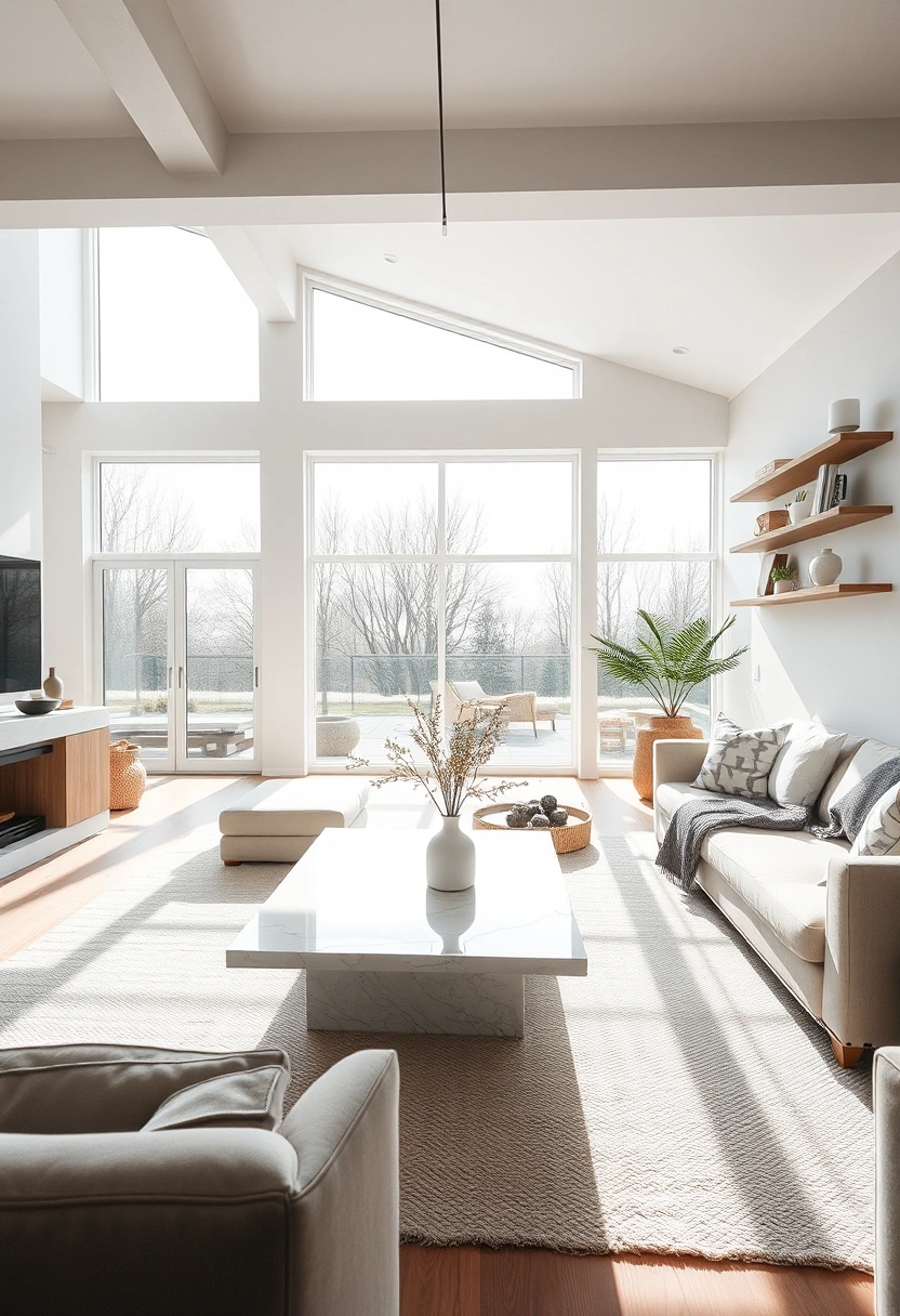 Rustic farmhouse living room ideas 5