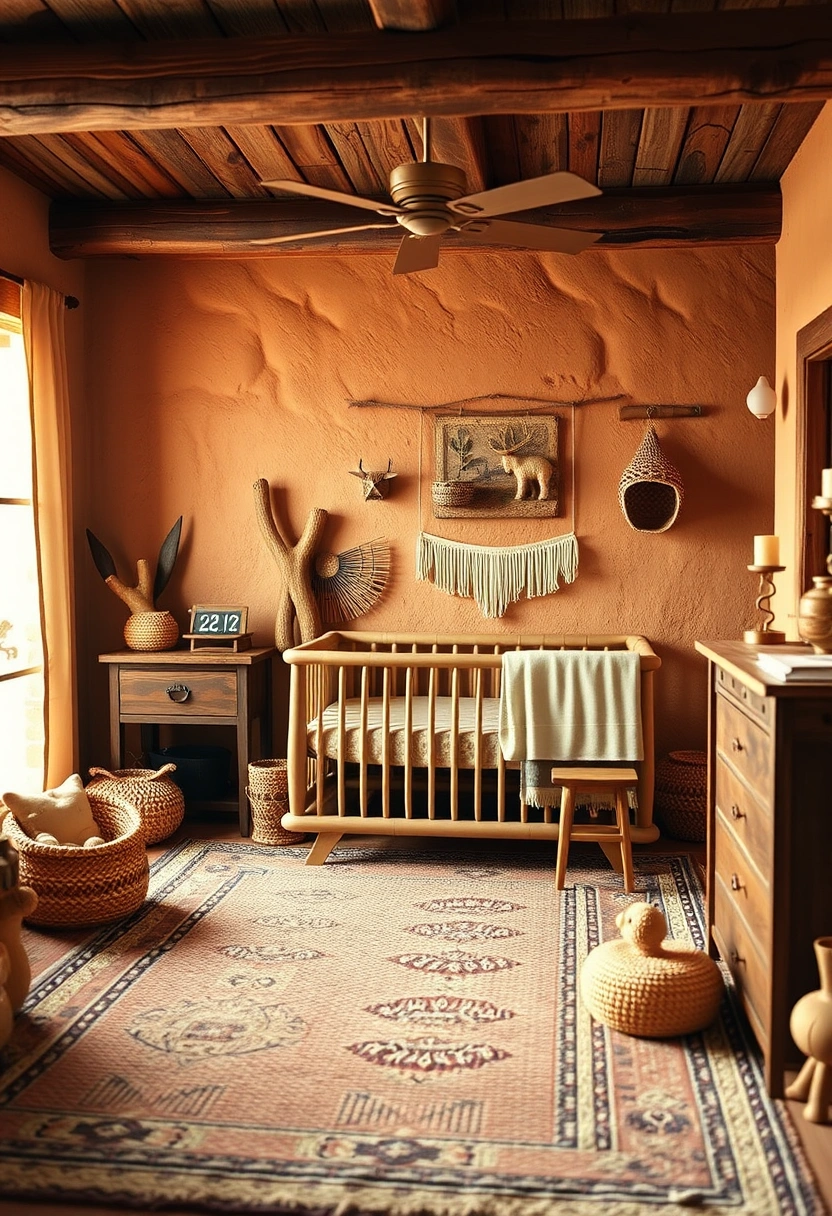 Rustic nursery ideas 14