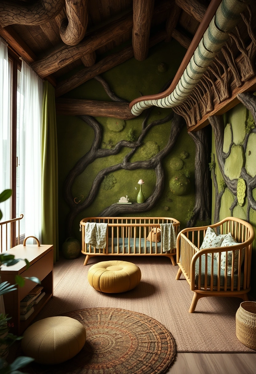 Rustic nursery ideas 16
