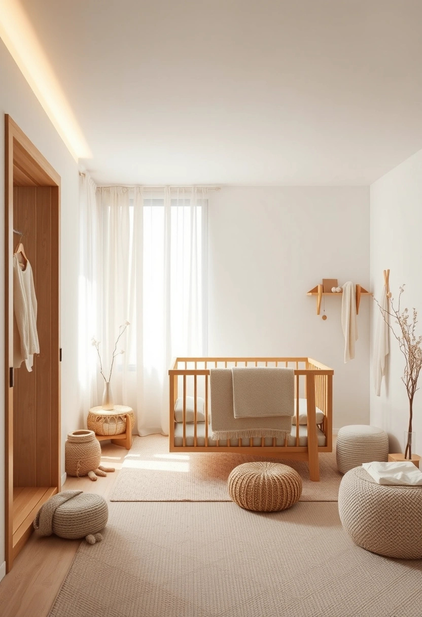 Rustic nursery ideas 17