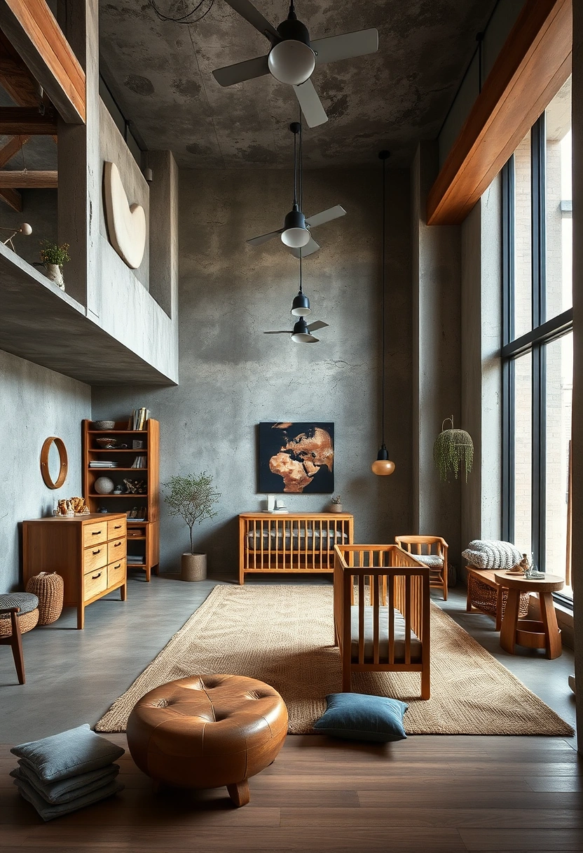 Rustic nursery ideas 19