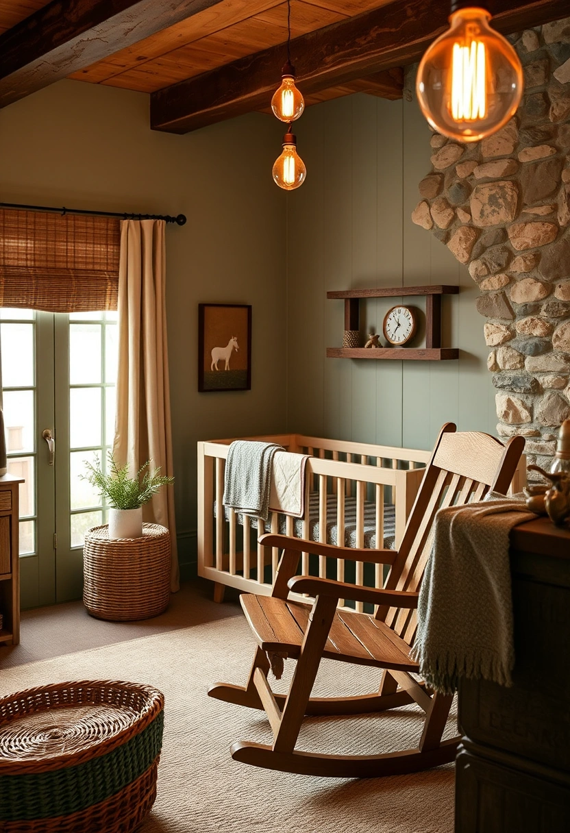 Rustic nursery ideas 2