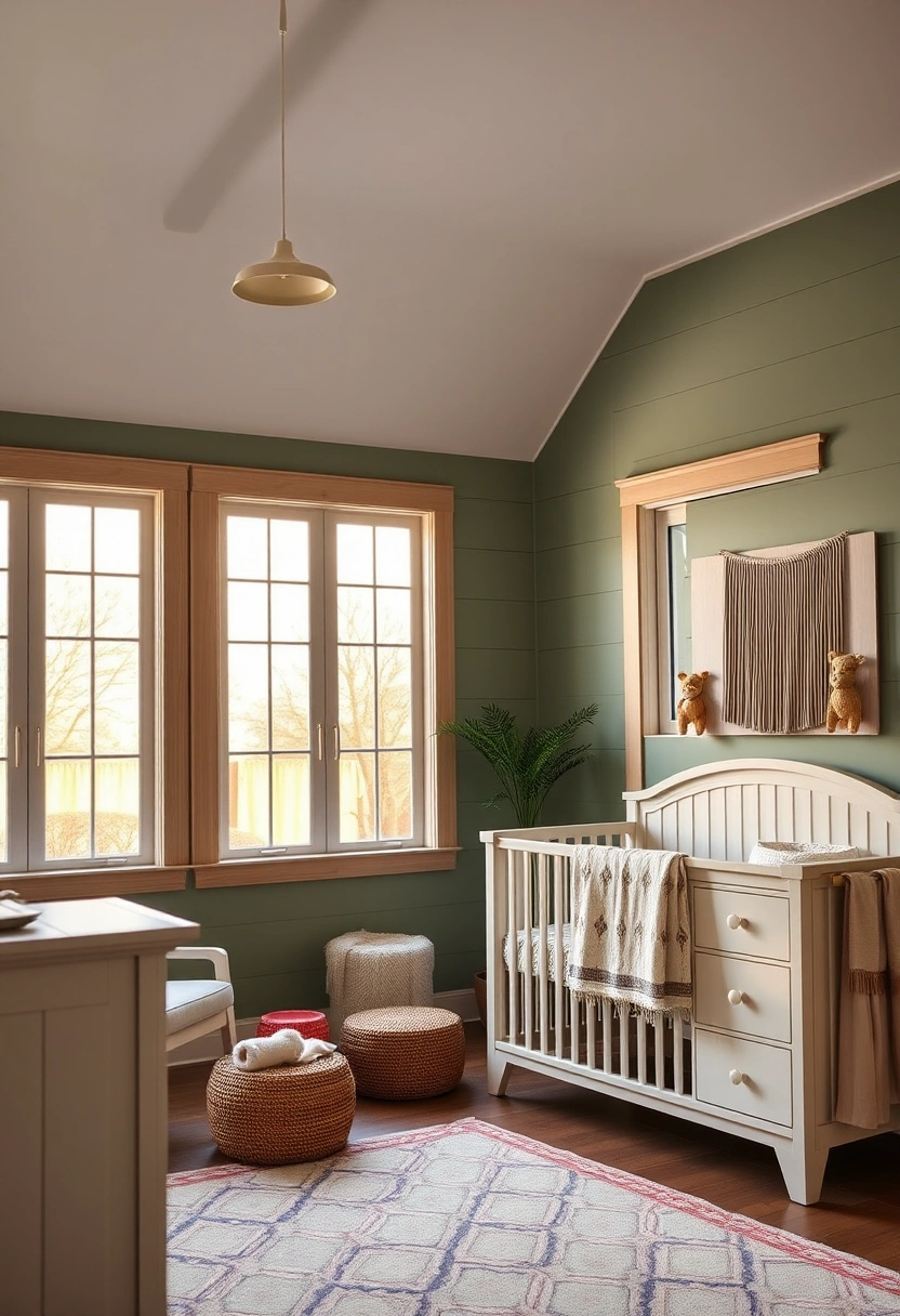 Sage green nursery ideas 20