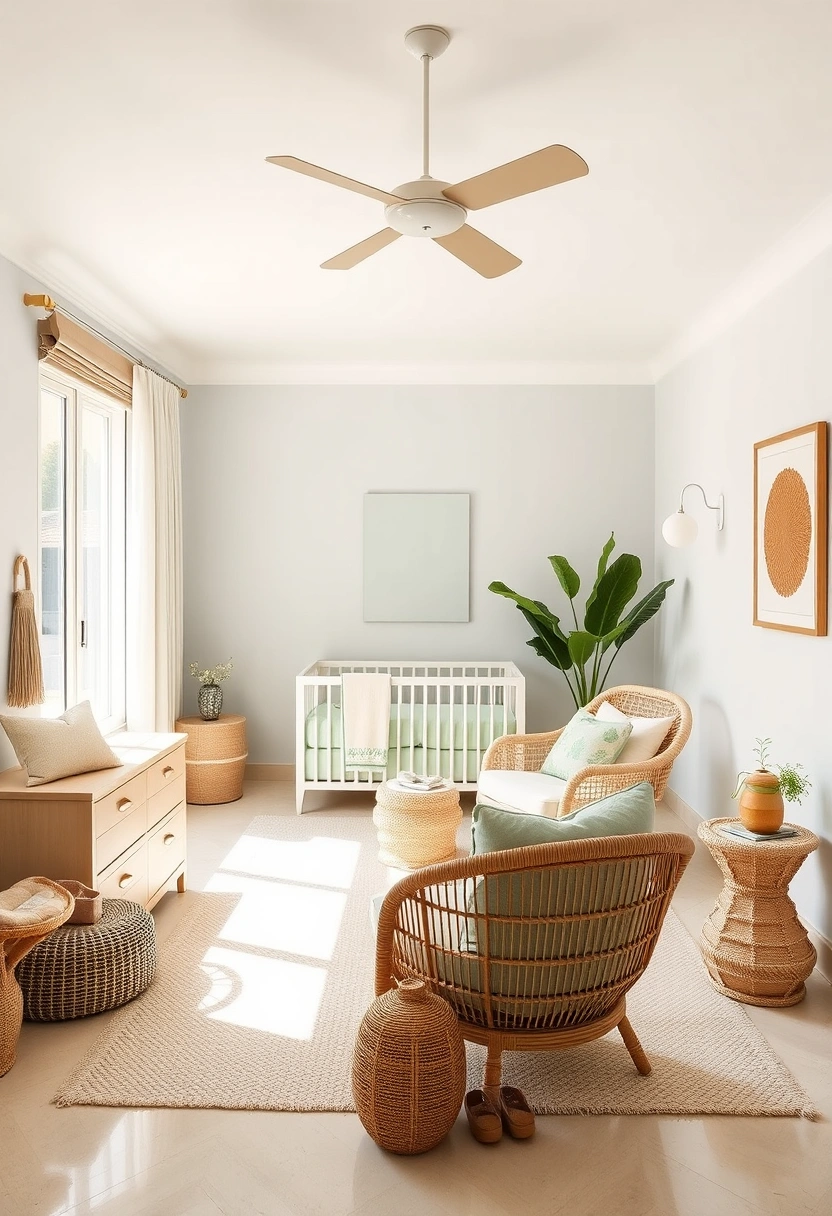 Sage green nursery ideas 6