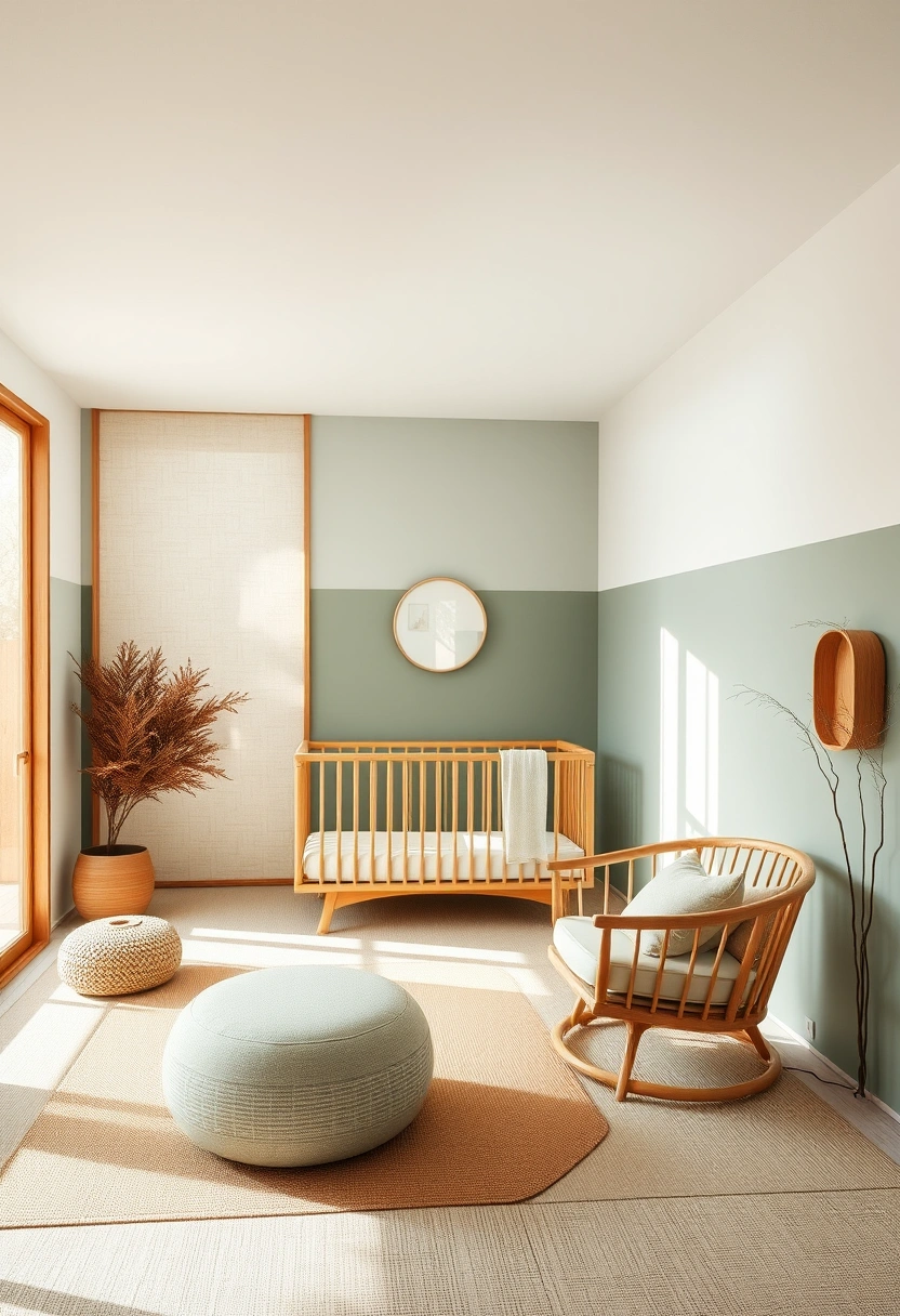 Sage green nursery ideas 9