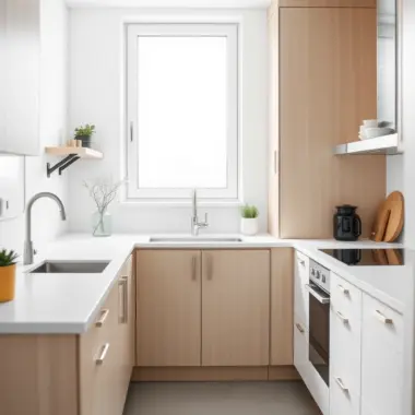 Small L shaped kitchen ideas 1