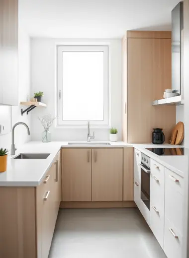 Small L shaped kitchen ideas 1