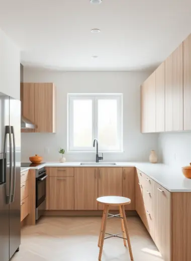 Small U shaped kitchen ideas 1