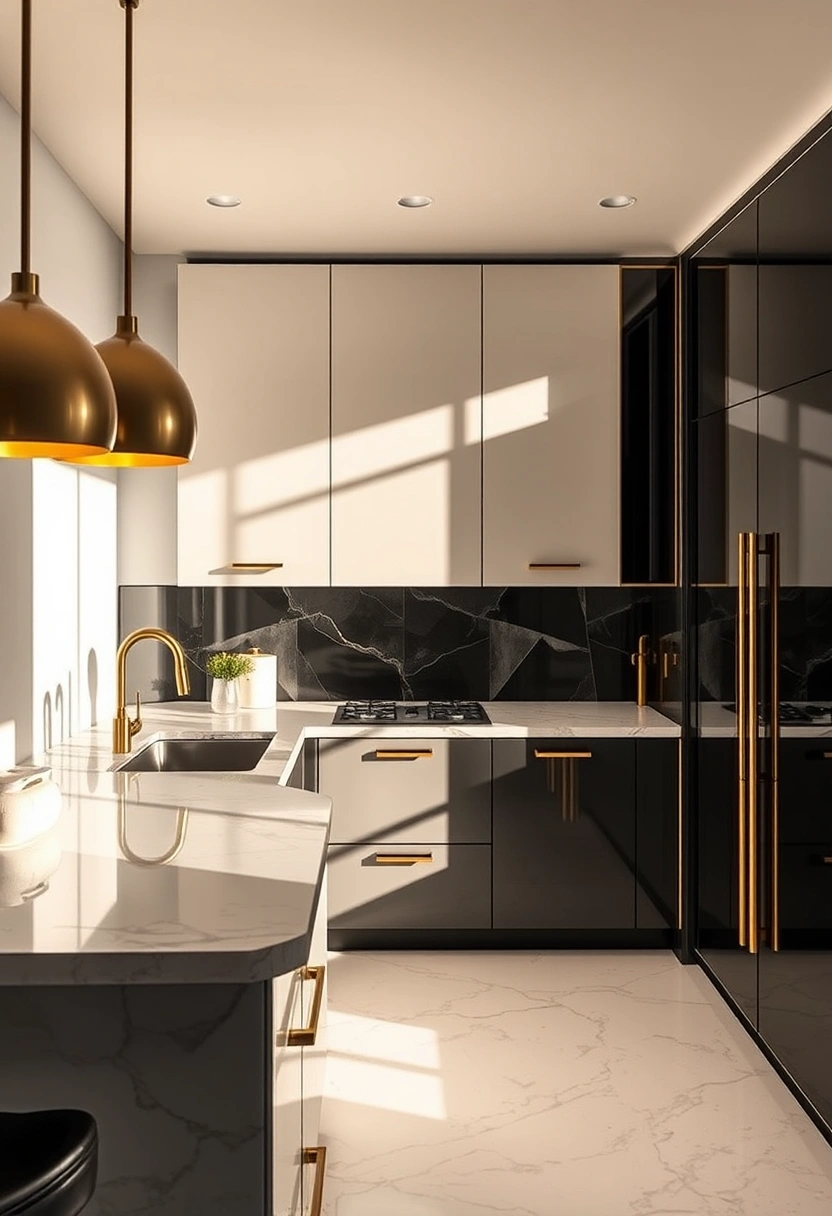 Small U shaped kitchen ideas 10