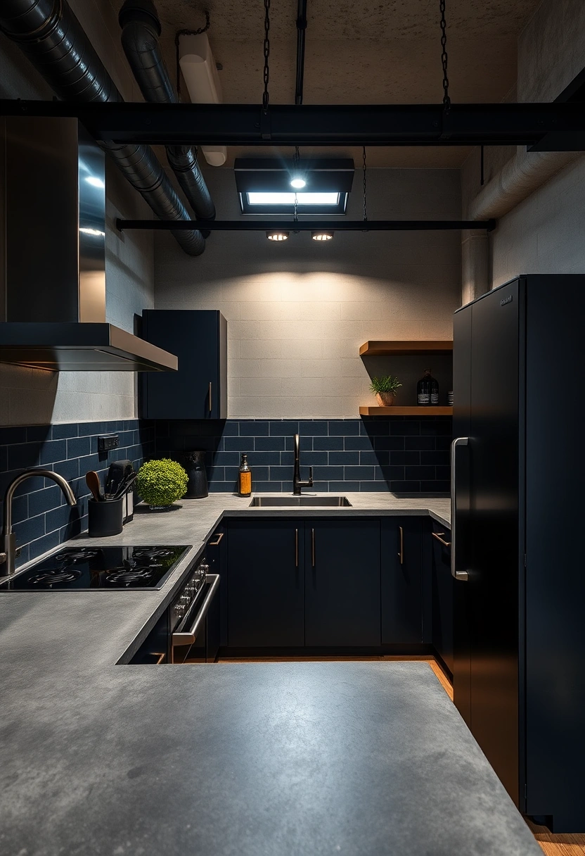 Small U shaped kitchen ideas 12