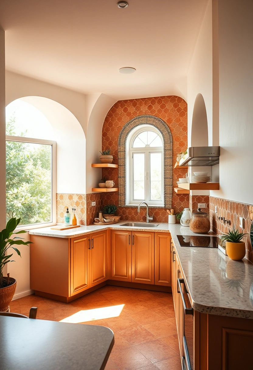 Small U shaped kitchen ideas 13