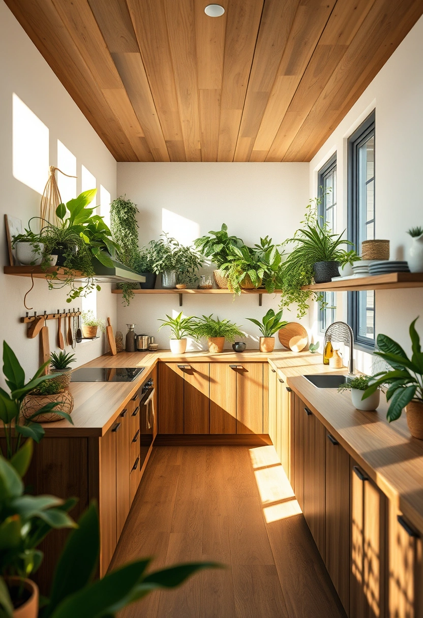 Small U shaped kitchen ideas 17
