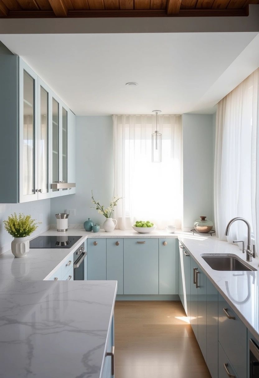 Small U shaped kitchen ideas 6