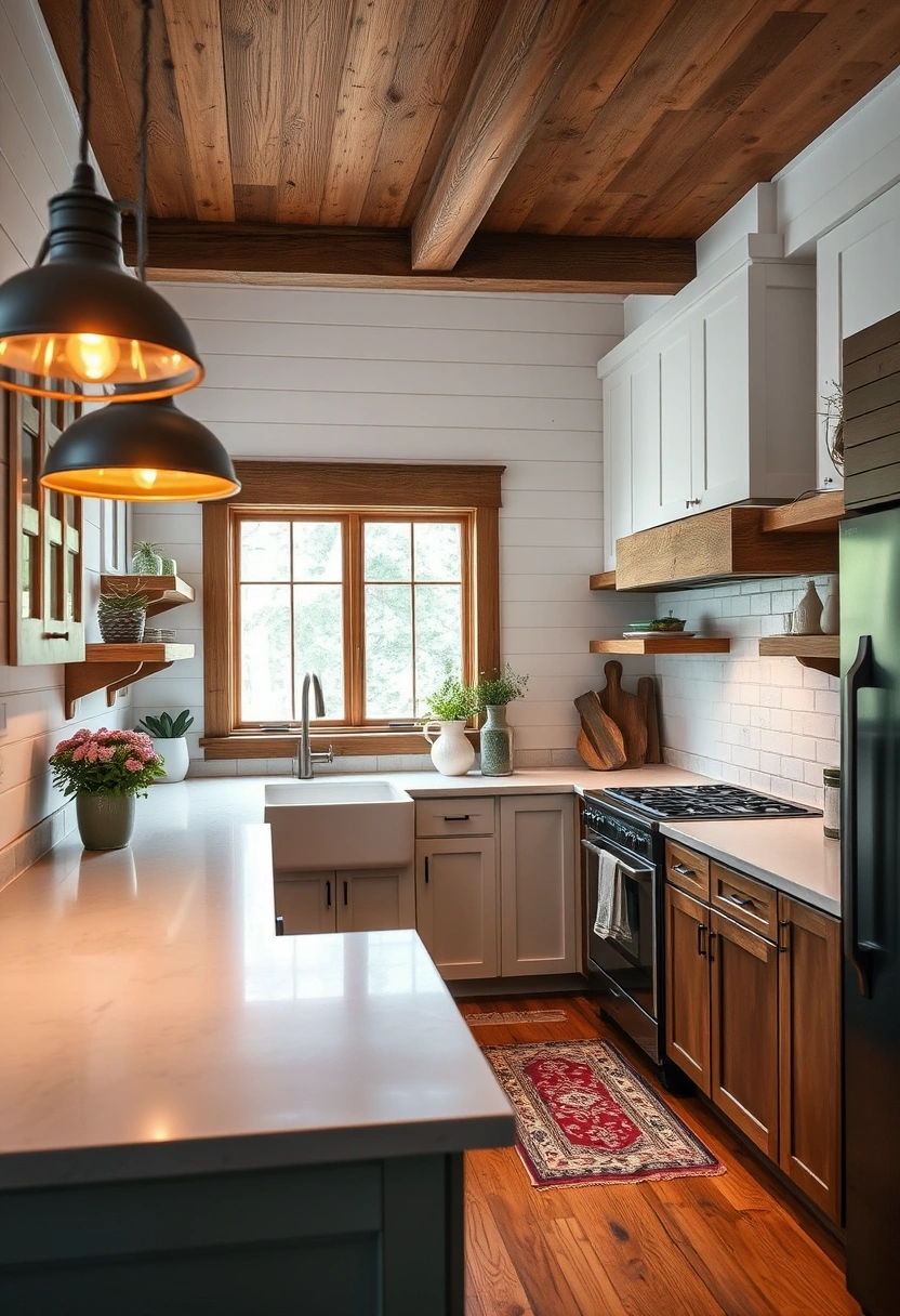 Small U shaped kitchen ideas 7