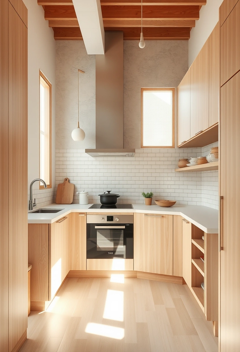 Small U shaped kitchen ideas 9