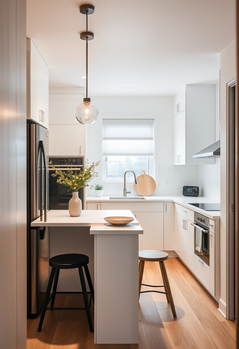 Small kitchen peninsula ideas 16