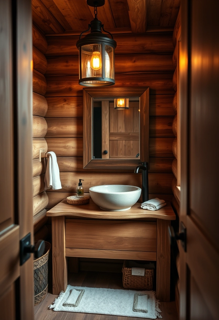 Small rustic bathroom ideas 1