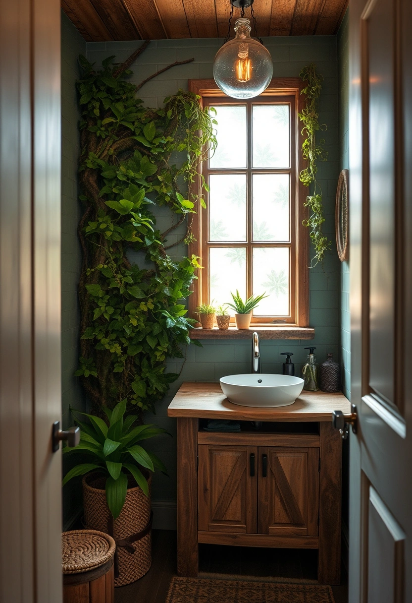 Small rustic bathroom ideas 13