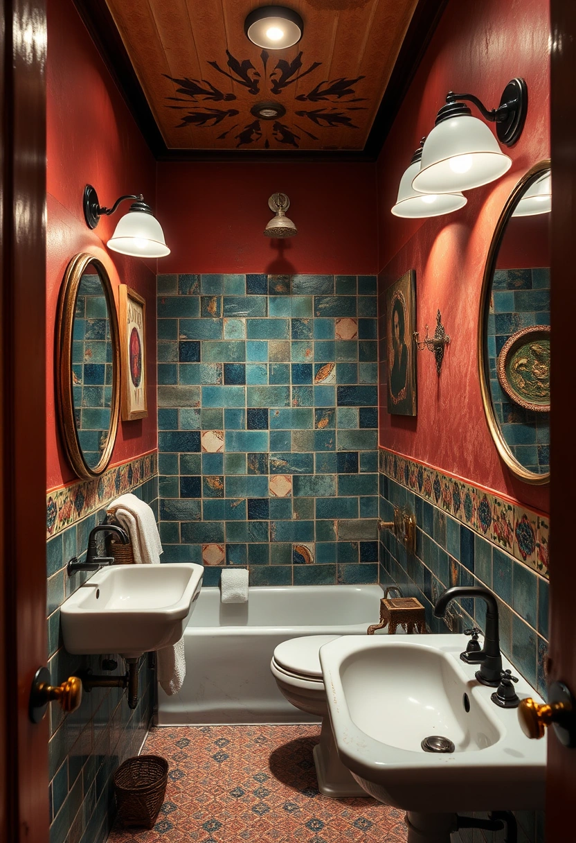 Small rustic bathroom ideas 20