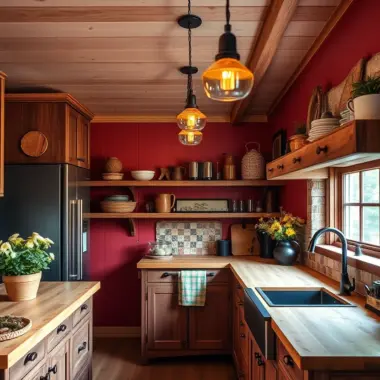 Small rustic kitchen ideas 1