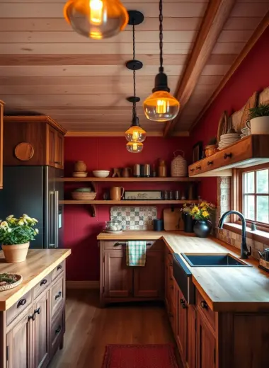 Small rustic kitchen ideas 1