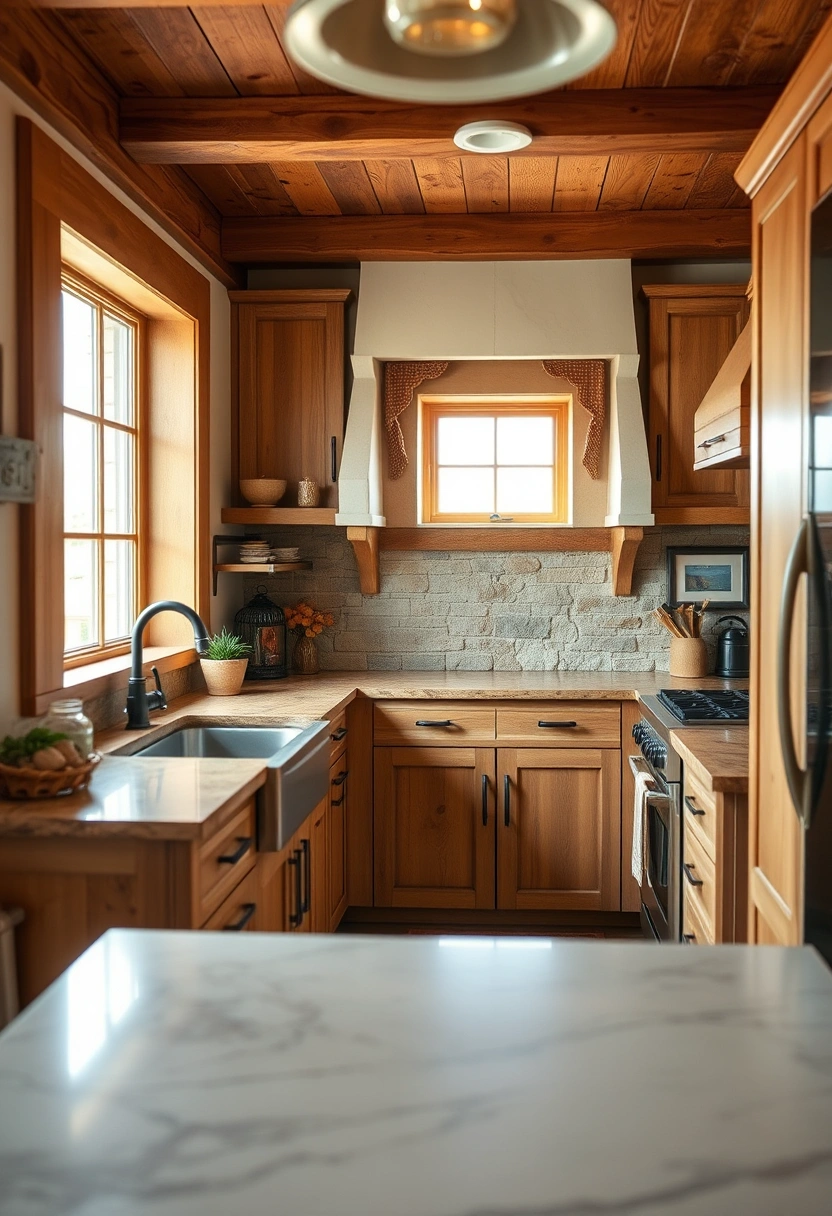 Small rustic kitchen ideas 2