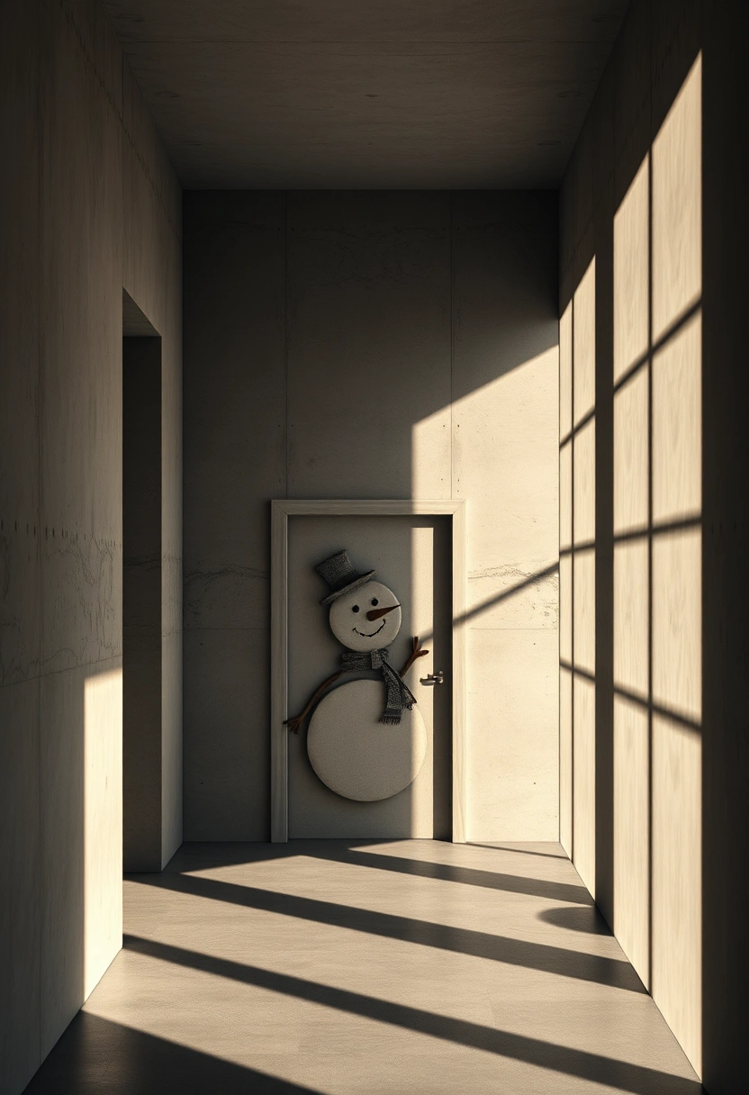 Snowman door decoration ideas 15