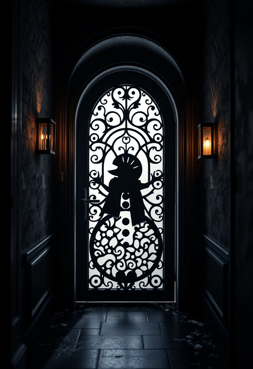 Snowman door decoration ideas 20
