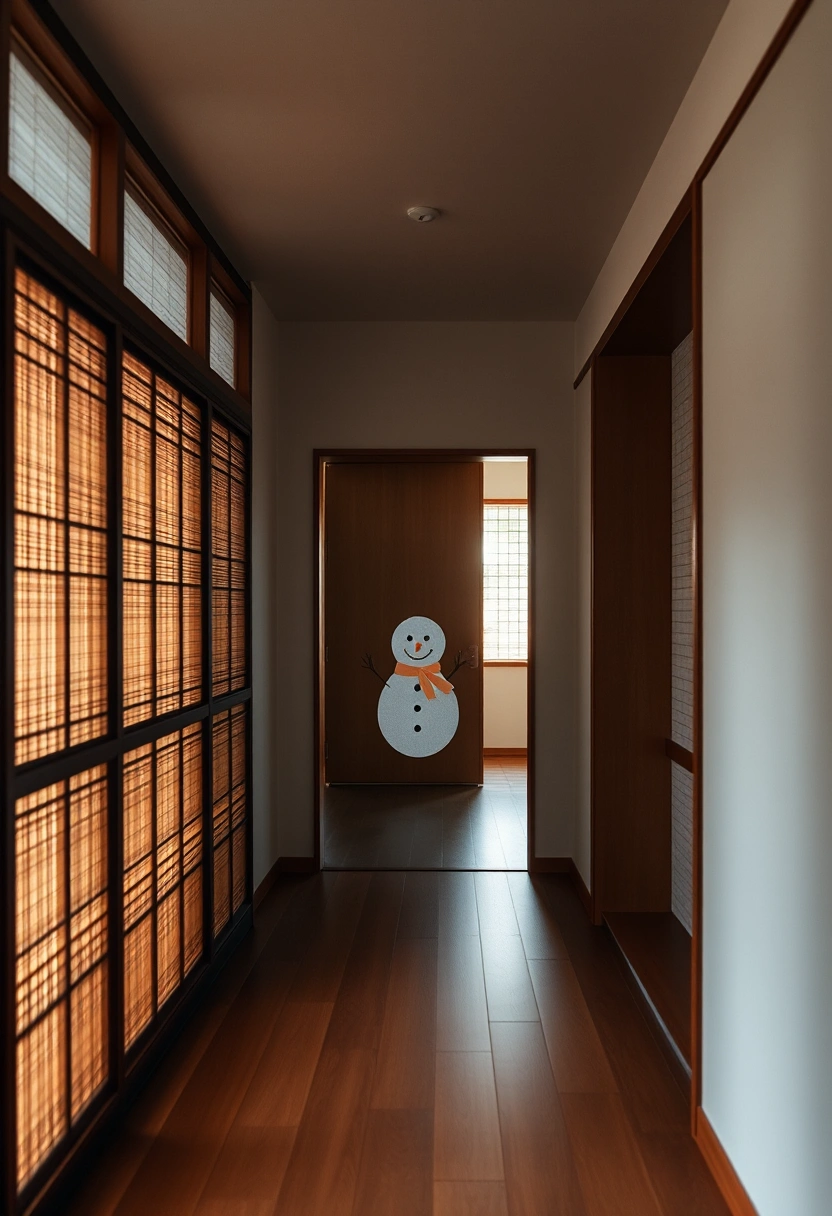 Snowman door decoration ideas 6