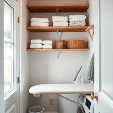 Tiny laundry room ideas 1