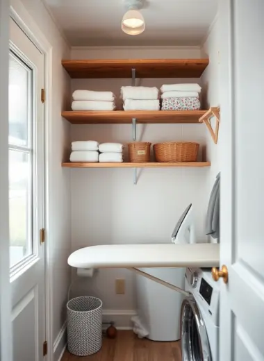 Tiny laundry room ideas 1