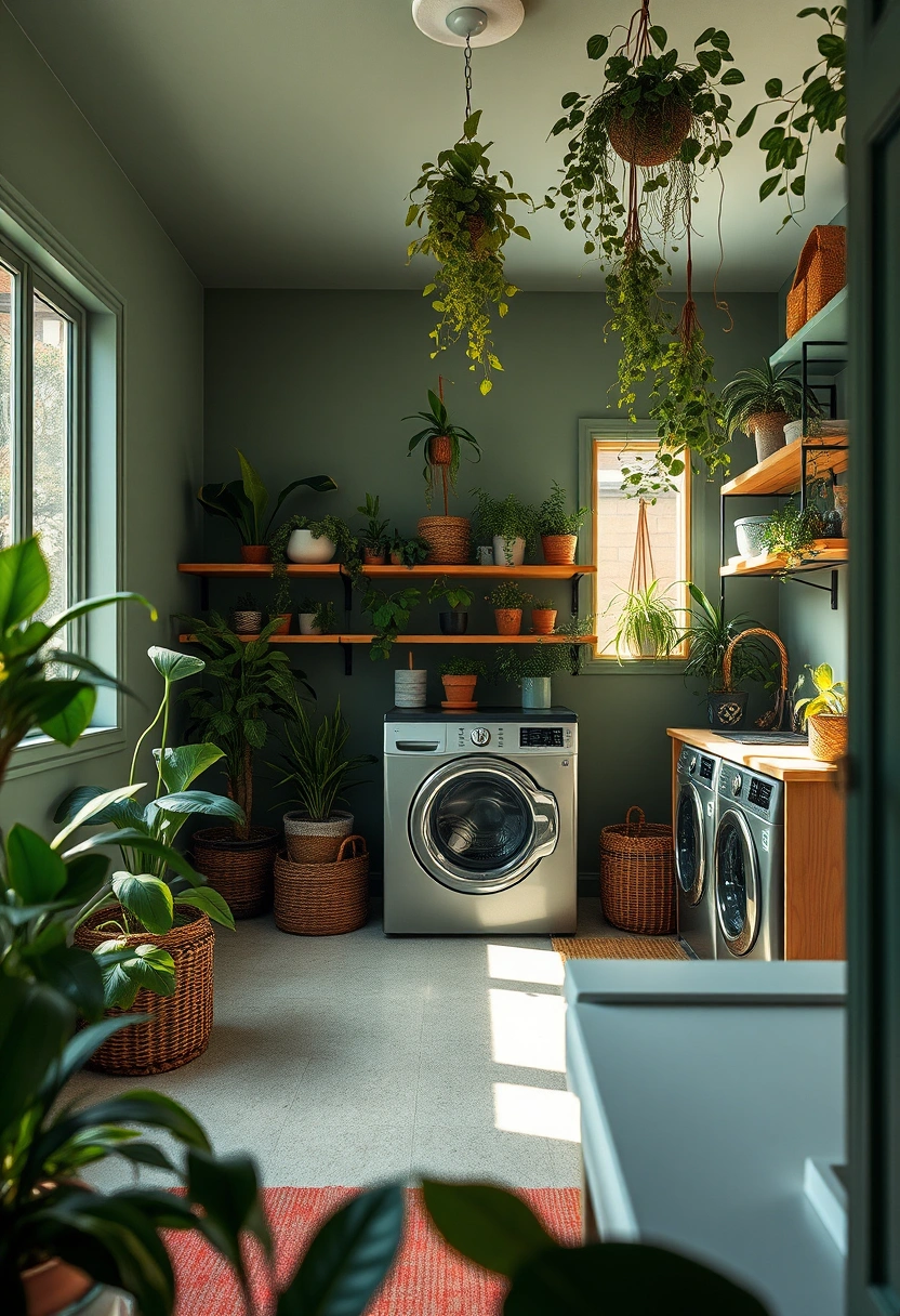 Tiny laundry room ideas 10